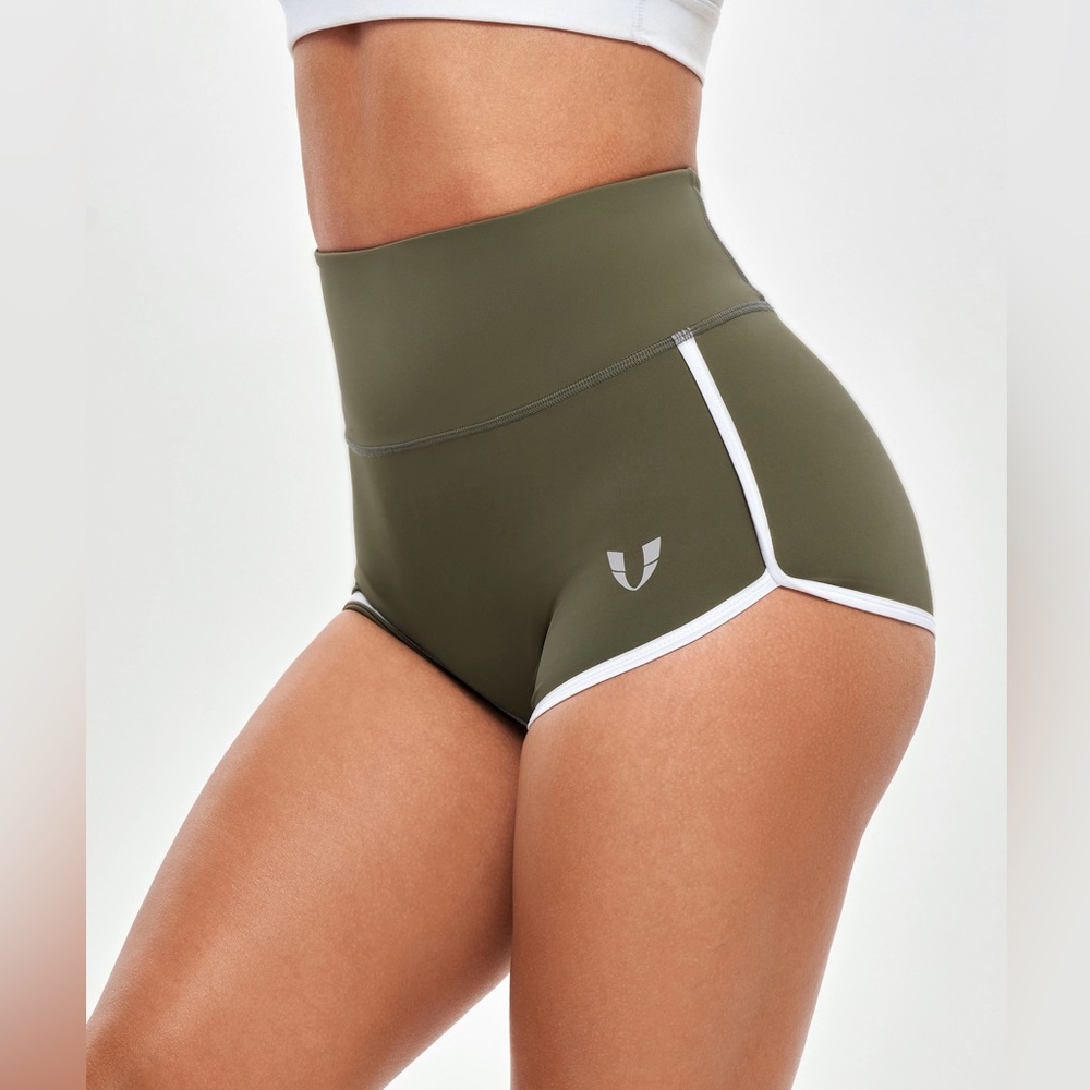 Brand new Firm Abs high waisted short shorts